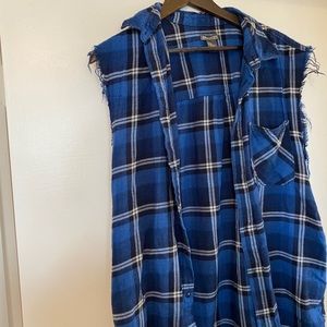 H&M Cutoff Flannel